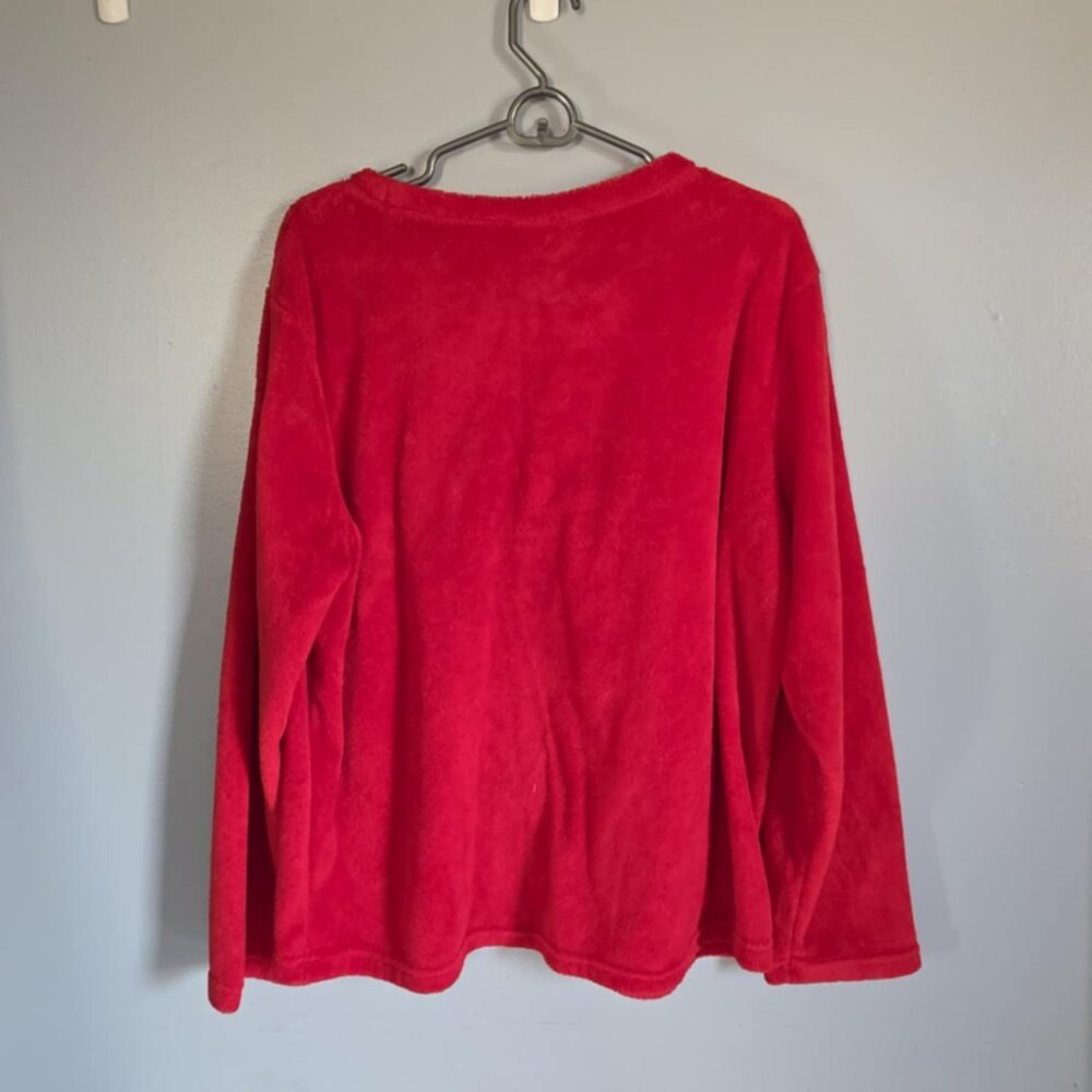 EUC Disney Mickey Mouse Super Soft Sleepwear Fleece top - Picture 2 of 4